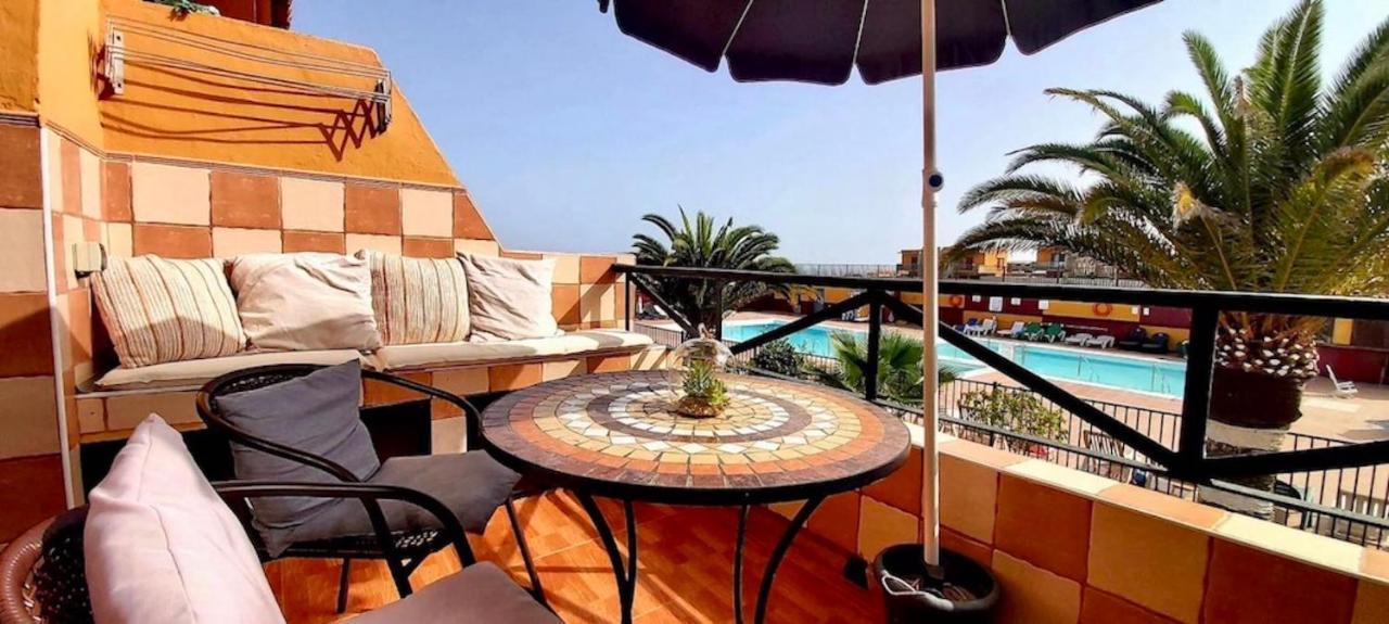 Casa Nicole Sea View Lägenhet Costa De Antigua Exteriör bild